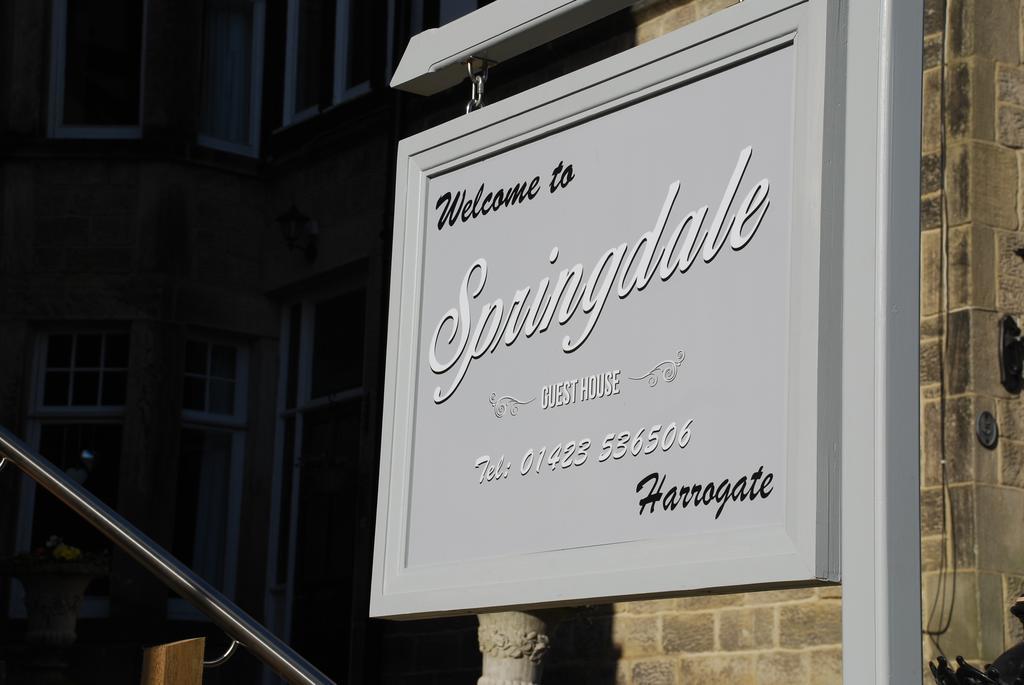Springdale Guest House Harrogate Eksteriør billede
